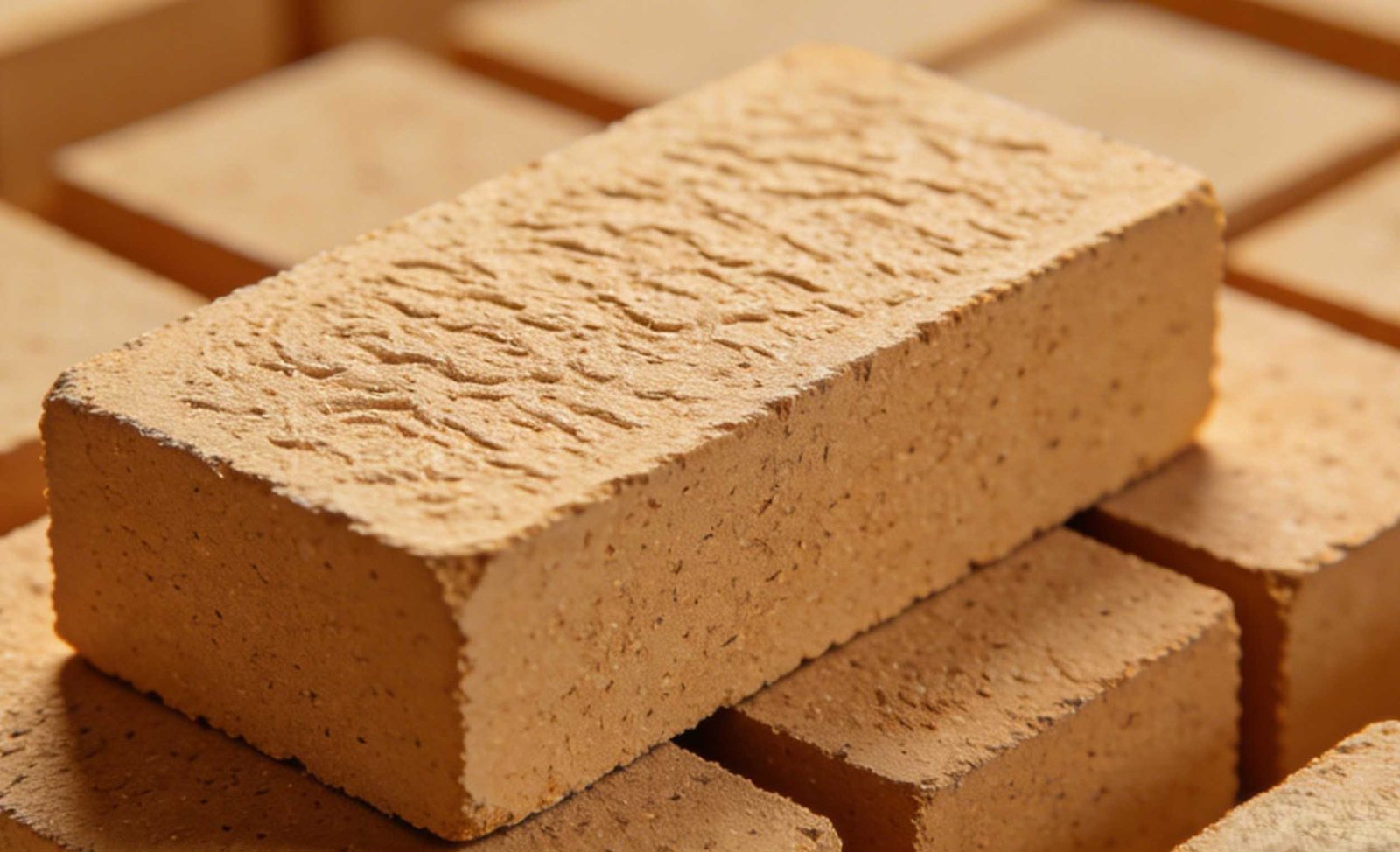 Sodium silicate as binder in refractory brick manufacturing process from raw material mixing pressing drying to finished fire bricks