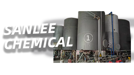 Potassium silicate factory in China with industrial reactors storage tanks and manufacturing facility for water glass production