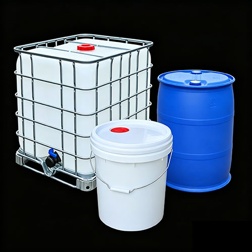 Lithium water glass package with plastic bottles 25L drums 1000L IBC totes and flexitanks for concrete densifier industrial applications