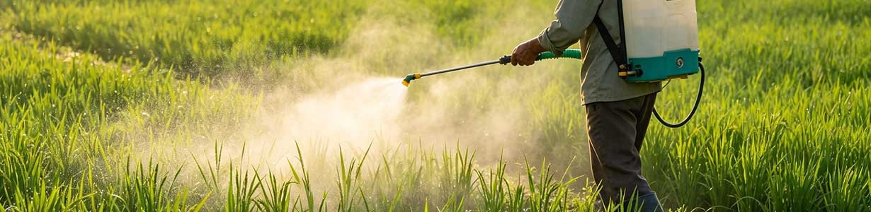 Soluble silicon fertilizer applications on rice garlic seedlings and ryegrass showing yield increase pest resistance and lodging prevention
