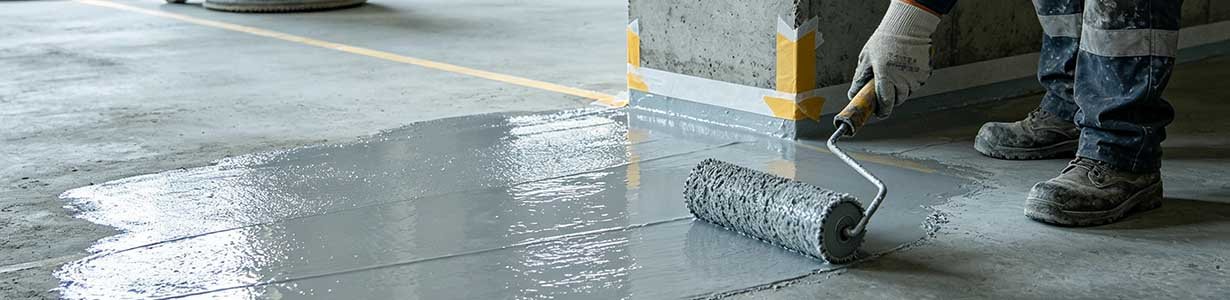 Potassium silicate coating application on steel and concrete with anticorrosion mechanism and NASA-developed zinc-rich formula